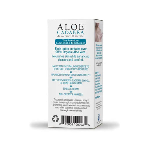 ALOE CADABRA ORGANIC LUBE STRAWBERRY 2.5 OZ - AC240115