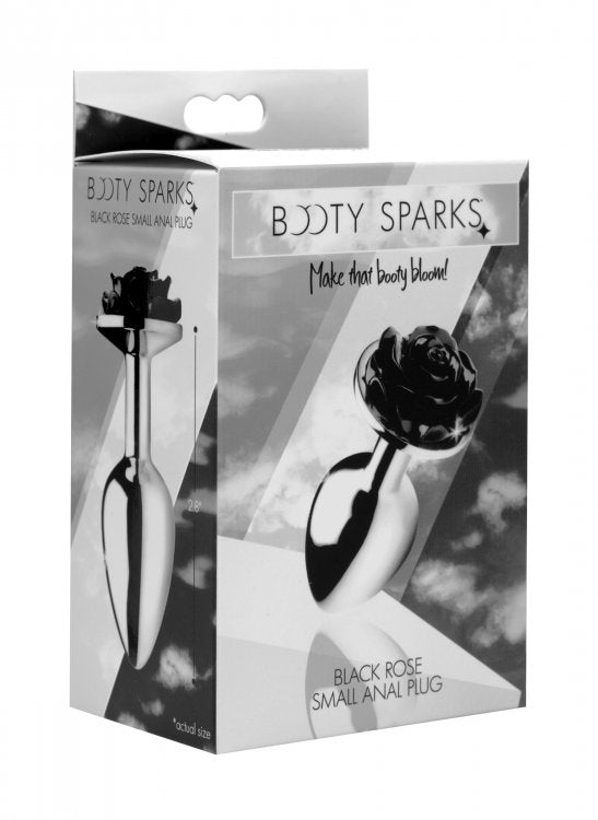 BOOTY SPARKS ROSE BUTT PLUG SMALL - XRAF635S