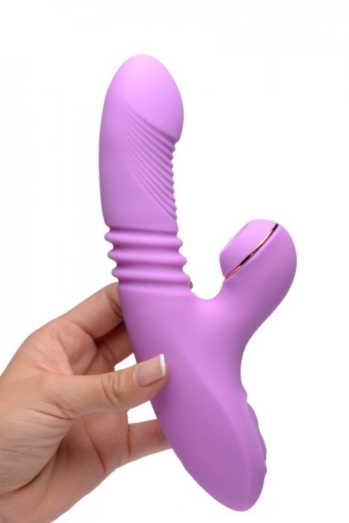 INMI SHEGASM PRO-THRUST THRUSTING SUCTION RABBIT - XRAF896