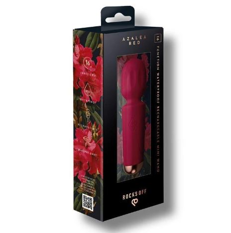 AZALEA RED RECHARGEABLE MINI WAND - RO16MWARRD