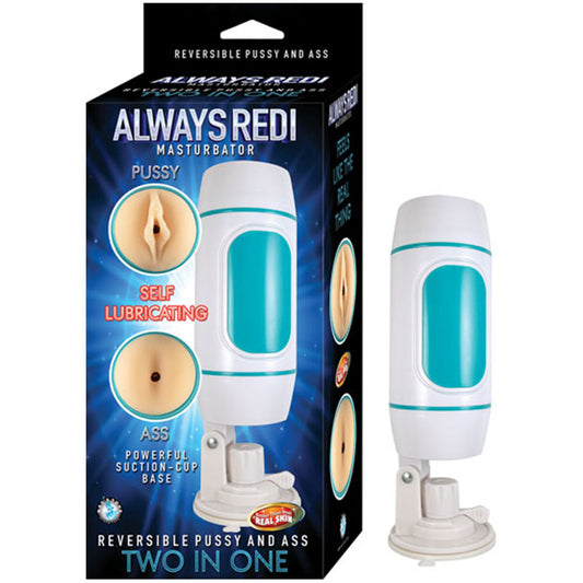Always Redi Masturbator Shower Mount Base Self Lubricating Flesh-Pinkfoxxx