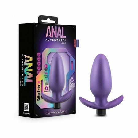 Anal Adventures Matrix Excelsior Plug Astro Violet-Pinkfoxxx