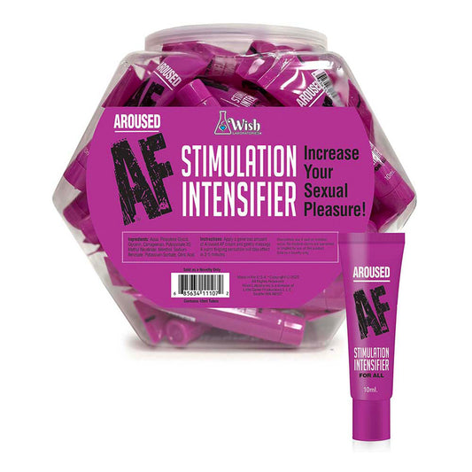 Aroused AF Stimulation Intensifier Cream 65-Piece Fishbowl Display-Pinkfoxxx