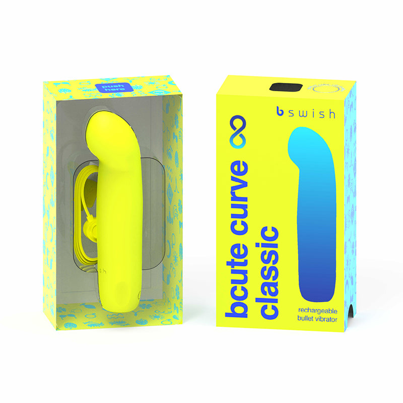 B Swish Bcute Classic Curve Infinite Citrus Yellow-Pinkfoxxx