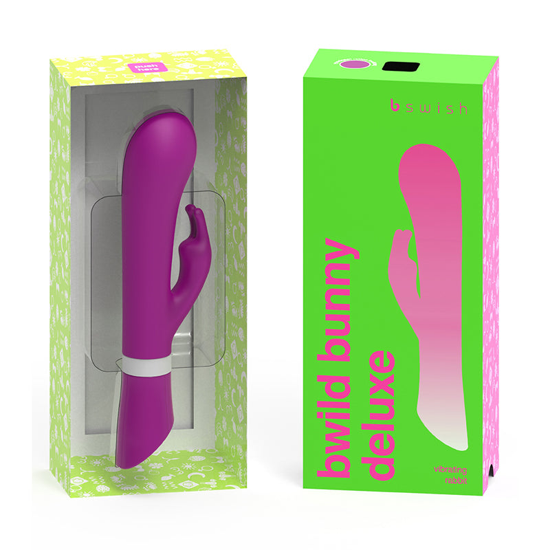 B Swish Bwild Deluxe Bunny Vibrator Raspberry-Pinkfoxxx