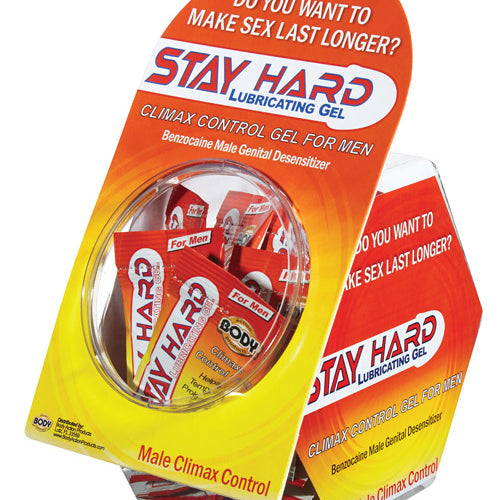 STAY HARD SAMPLE PACKET 50PC FISHBOWL DISPLAY - BASHSPDJ50