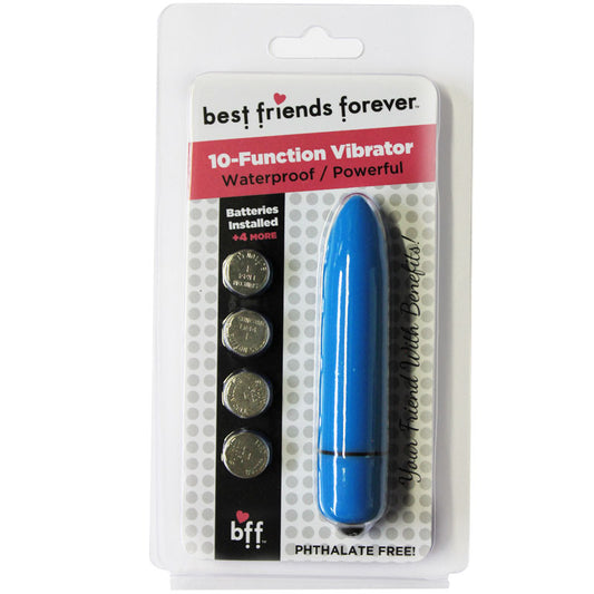 BFF Waterproof Friends w/Benefits Bullet Blue 8cm-Pinkfoxxx