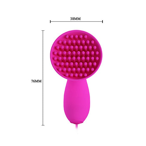 PRETTY LOVE BRADY CLITORAL VIBRATOR SILICONE FUCHSIA - PLBI014324