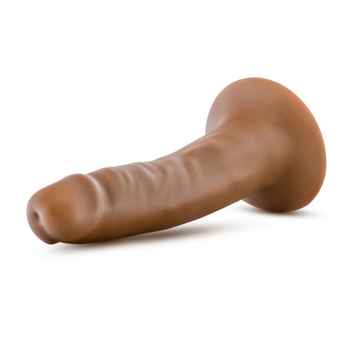 DR SKIN 5.5 COCK W/ SUCTION CUP MOCHA " - BN14507