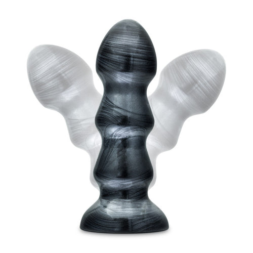 JET BLACK JACK CARBON METALLIC BLACK ANAL PLUG - BN15825