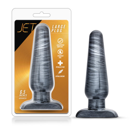 JET LARGE PLUG CARBON METALLIC BLACK - BN15905