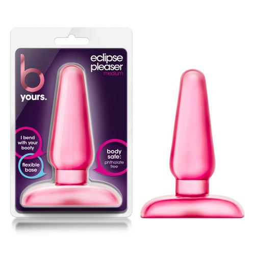 B YOURS ECLIPSE ANAL PLEASER MEDIUM PINK - BN19700