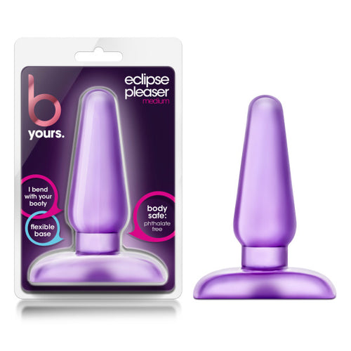B YOURS ECLIPSE ANAL PLEASER MEDIUM PURPLE - BN19701