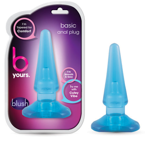 SASSY ANAL PLUG BLUE - BN24162