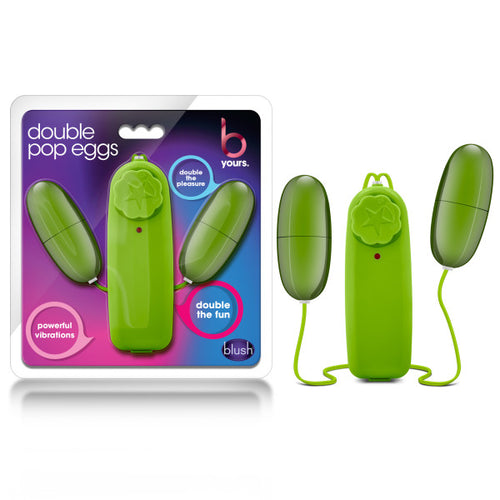 B YOURS DOUBLE POP EGGS LIME - BN25522