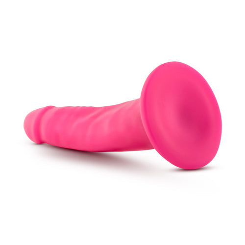 NEO 5.5 DUAL DENSITY COCK NEON PINK " - BN59500