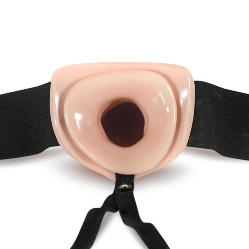 DR SKIN 6IN HOLLOW STRAP ON VANILLA - BN72583