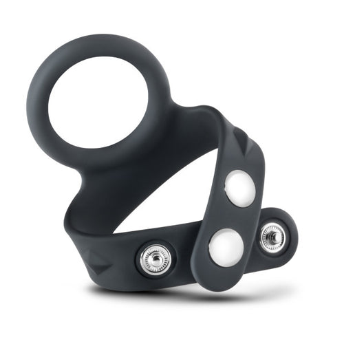PERFORMANCE VS7 SILICONE COCK & BALL STRAP LARGE - BN91725