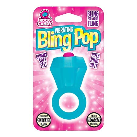 BLING POP RING - BLUE-Pinkfoxxx