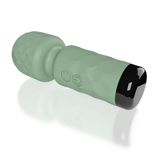 SCREAMING O CUTIES WINNY VIBRATING MINI WAND SAGE GREEN - SCRACWSG