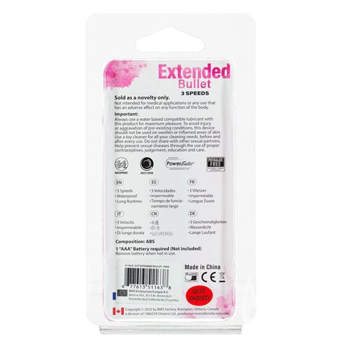 POWER BULLET BREEZE 3.5 PINK " - BMS51163