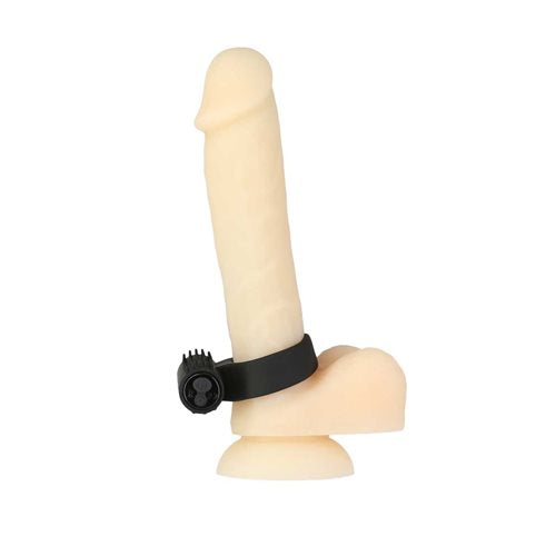 POWER BULLET COSMIC COCK RING W/ BULLET BLACK - BMS52411