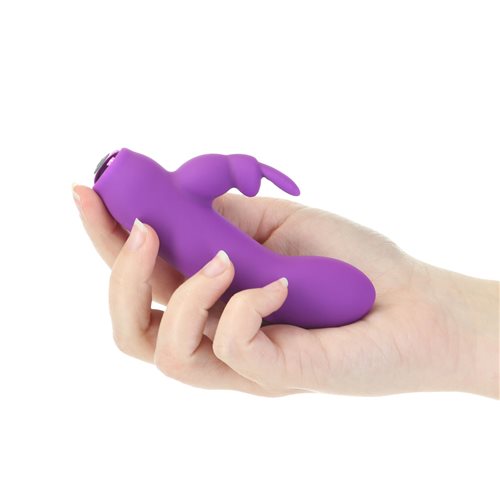 POWER BULLET ALICES BUNNY 4IN 10 FUNCTION BULLET PURPLE - BMS56315