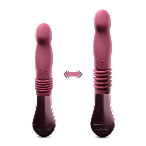 TEMPTASIA TRIXIE THRUSTING DILDO WINE - BN29978