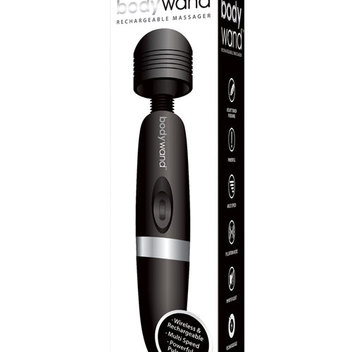 BODYWAND RECHARGEABLE BLACK - XGBW109