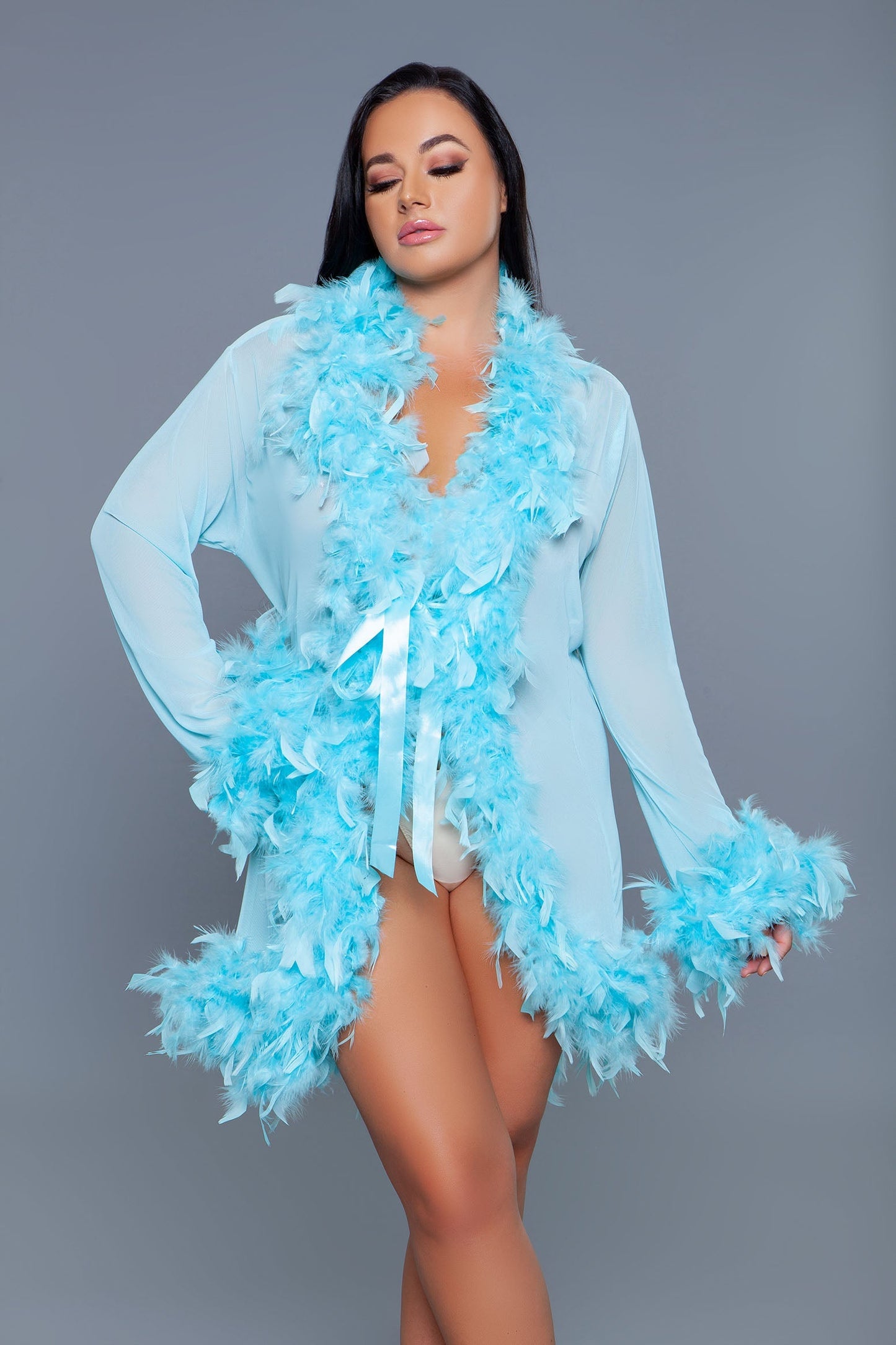 BW834S Lux Robe-Pinkfoxxx