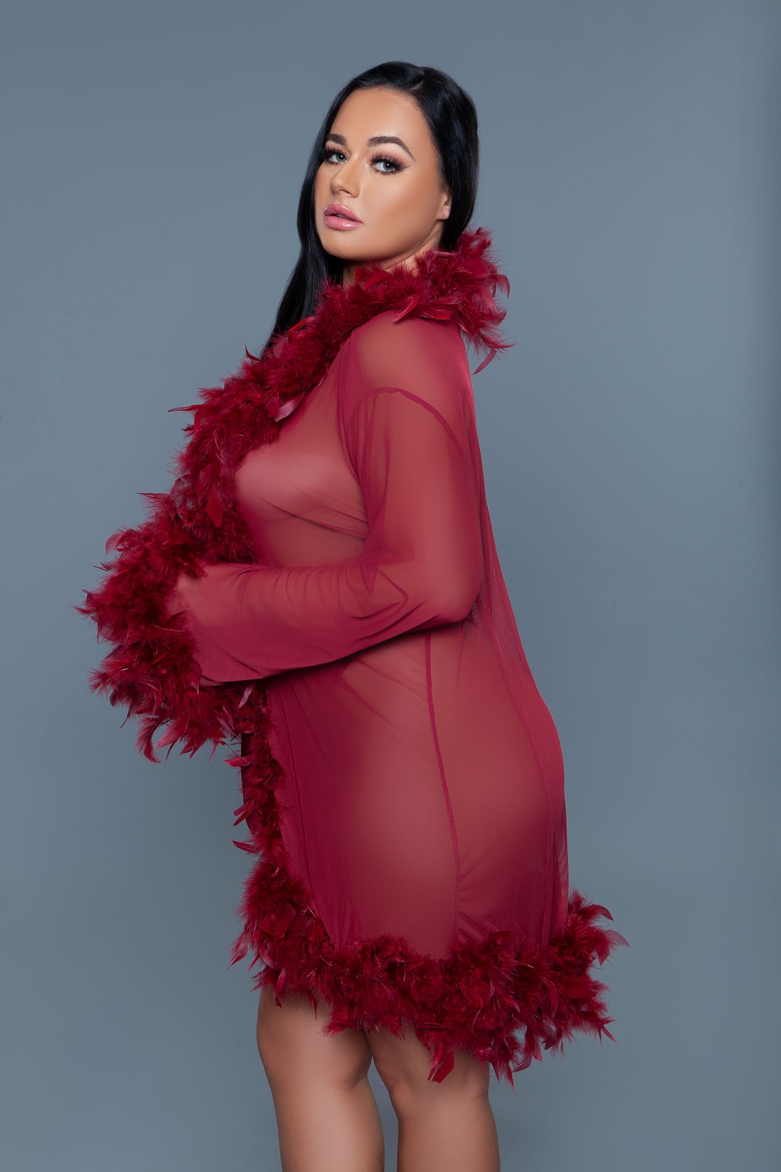 BW834S Lux Robe-Pinkfoxxx