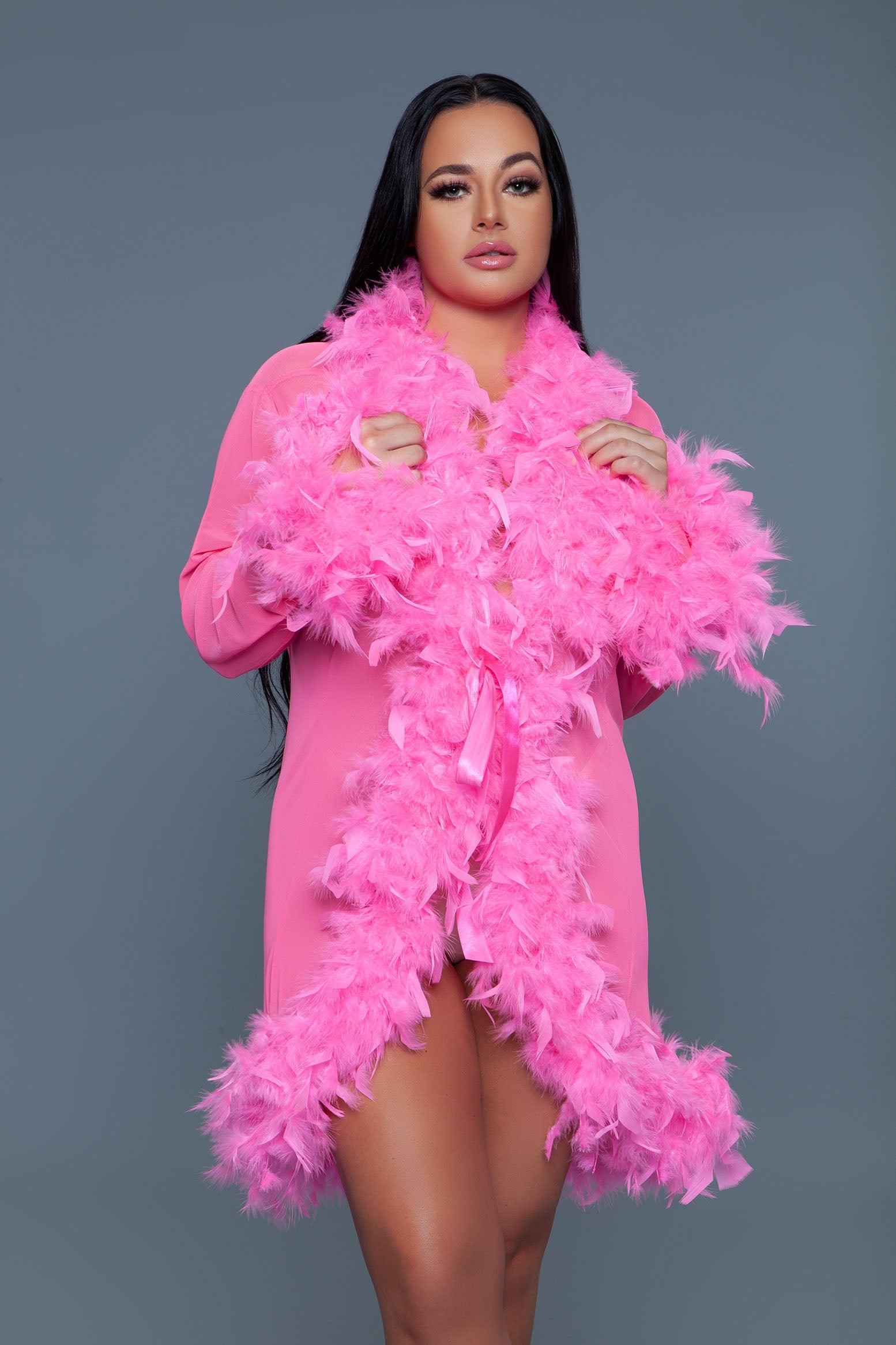 BW834S Lux Robe-Pinkfoxxx