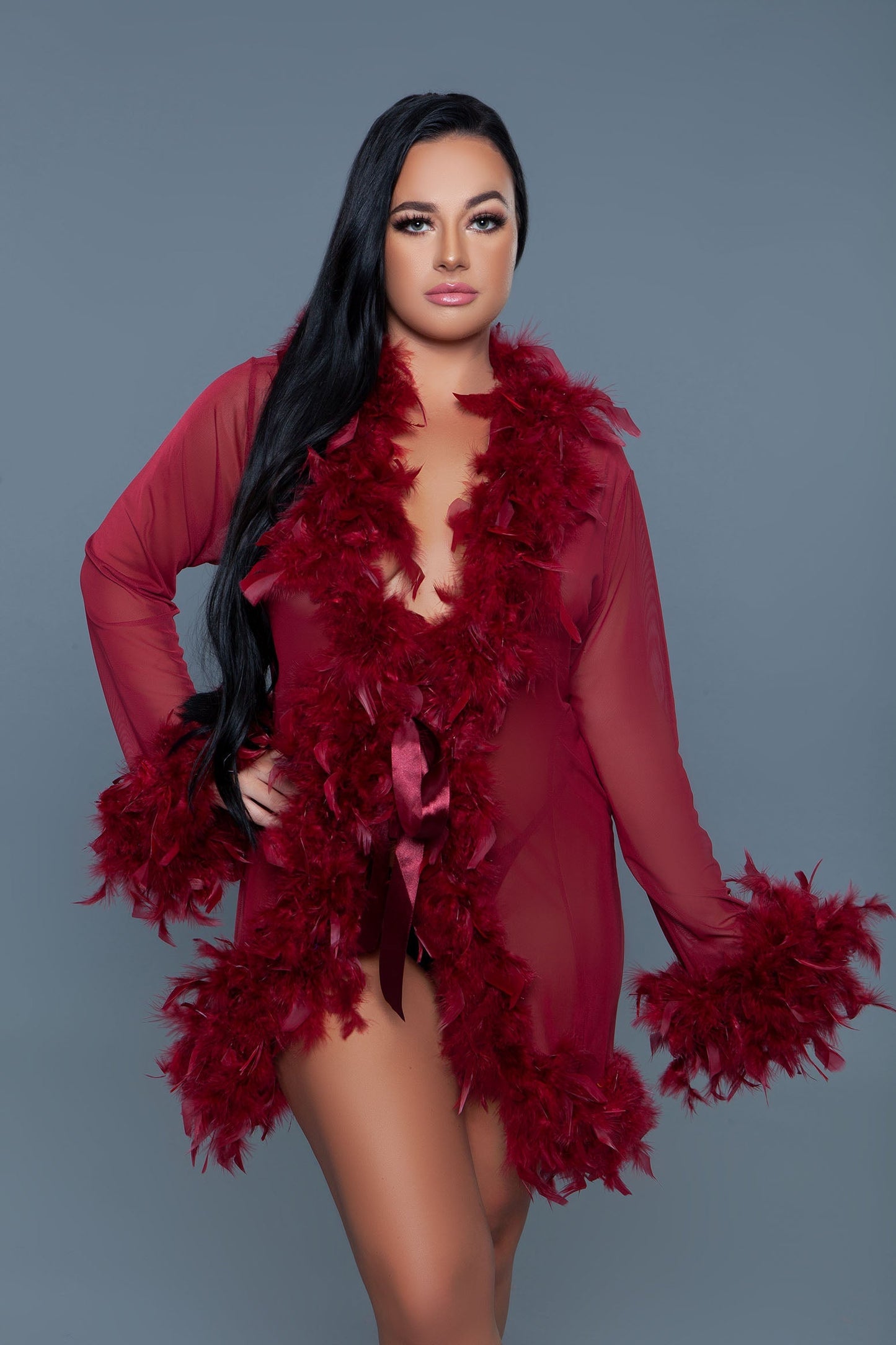 BW834S Lux Robe-Pinkfoxxx