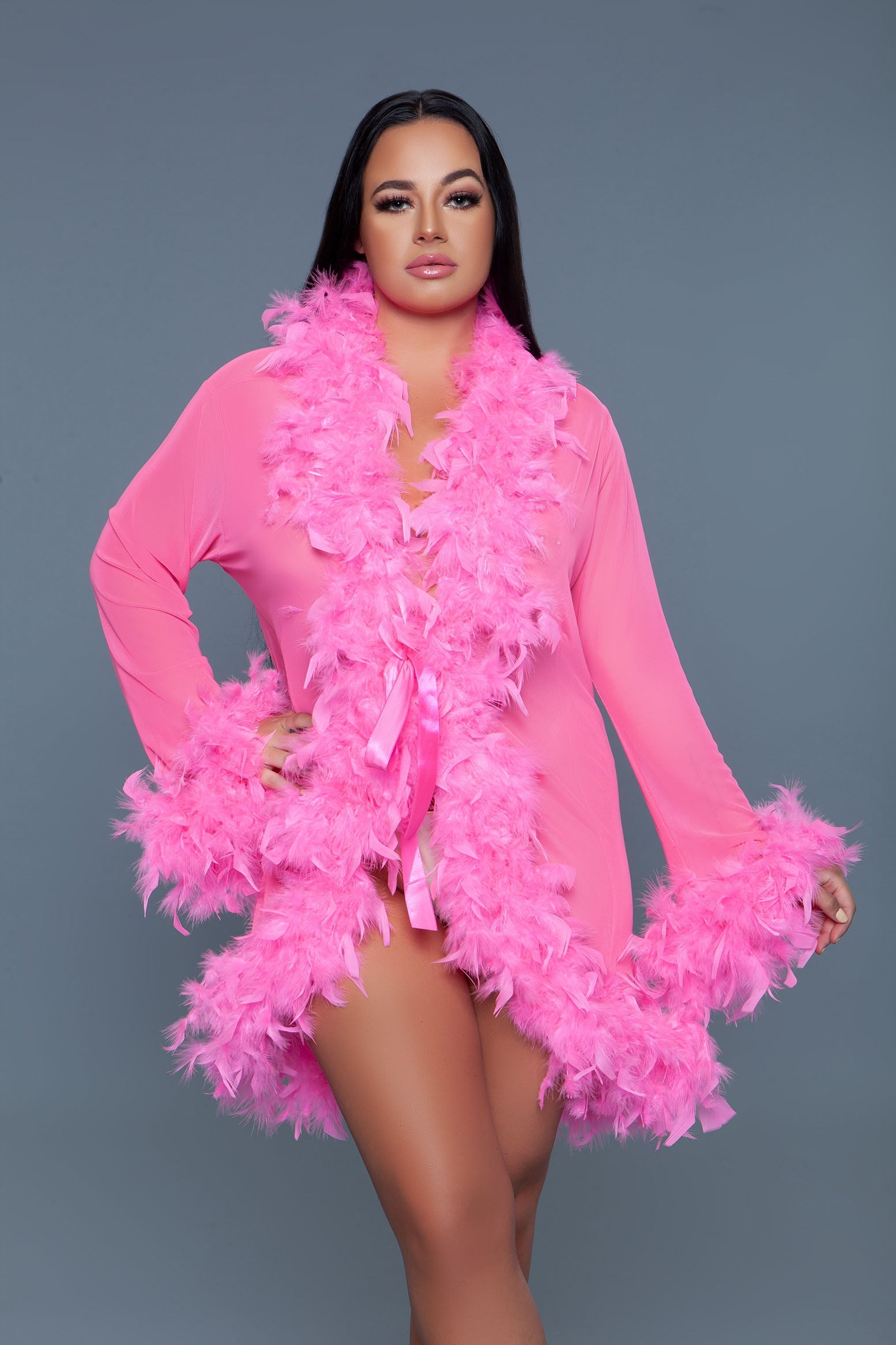 BW834S Lux Robe-Pinkfoxxx