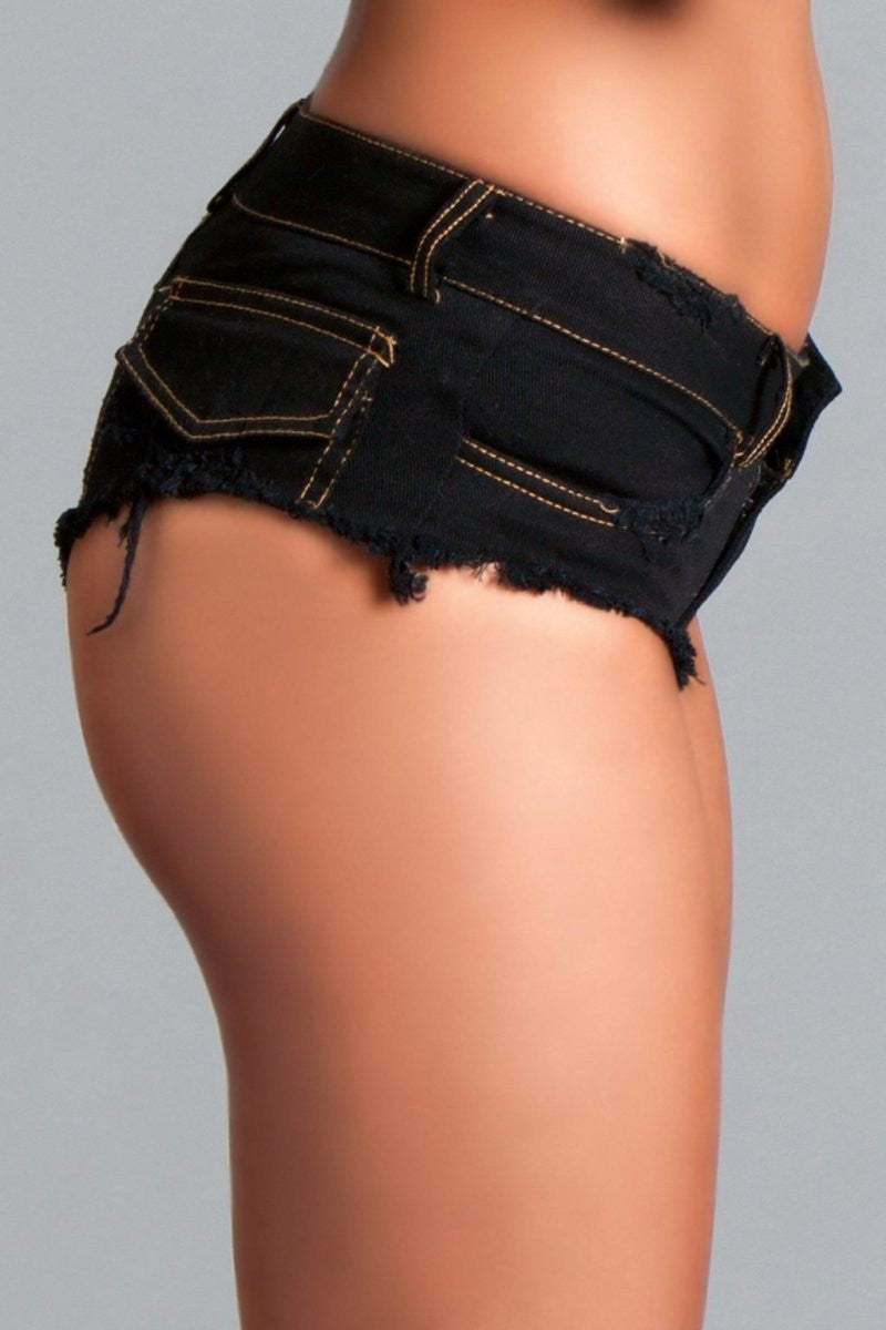 BWJ3 Baby Got Back Booty Shorts-Pinkfoxxx