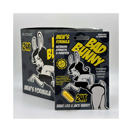 Bad Bunny Male Enhancer 24 Pills Per Display-Pinkfoxxx