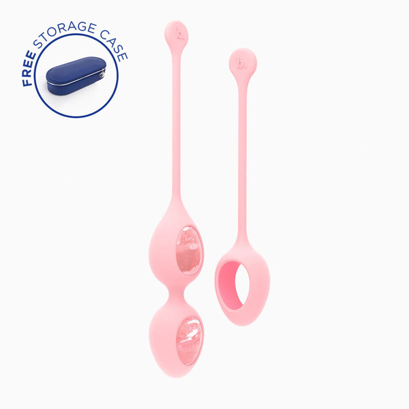 Biird Yonii 2-Piece Rose Quartz Eggs Set-Pinkfoxxx