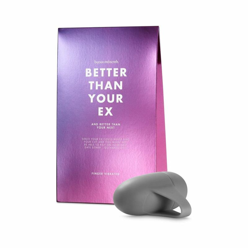 Bijoux Indiscrets Clitherapy Better Than Your Ex Finger Vibrator-Pinkfoxxx