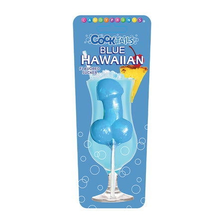 Blue Hawaiian Cocktails Sucker-Pinkfoxxx