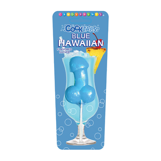 Blue Hawaiian Cocktails Sucker-Pinkfoxxx