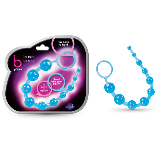 Blush B Yours Basic Beads 12.75 in. Blue-Pinkfoxxx