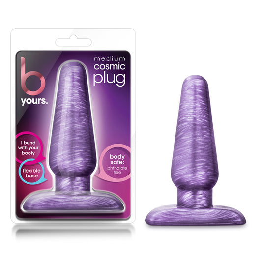 Blush B Yours Cosmic Plug Medium Purple-Pinkfoxxx