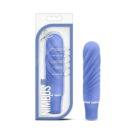 Blush Luxe Nimbus Mini Silicone Vibrator Periwinkle-Pinkfoxxx