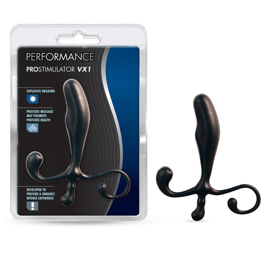 Blush Performance ProStimulator VX1 Prostate Massager Black-Pinkfoxxx