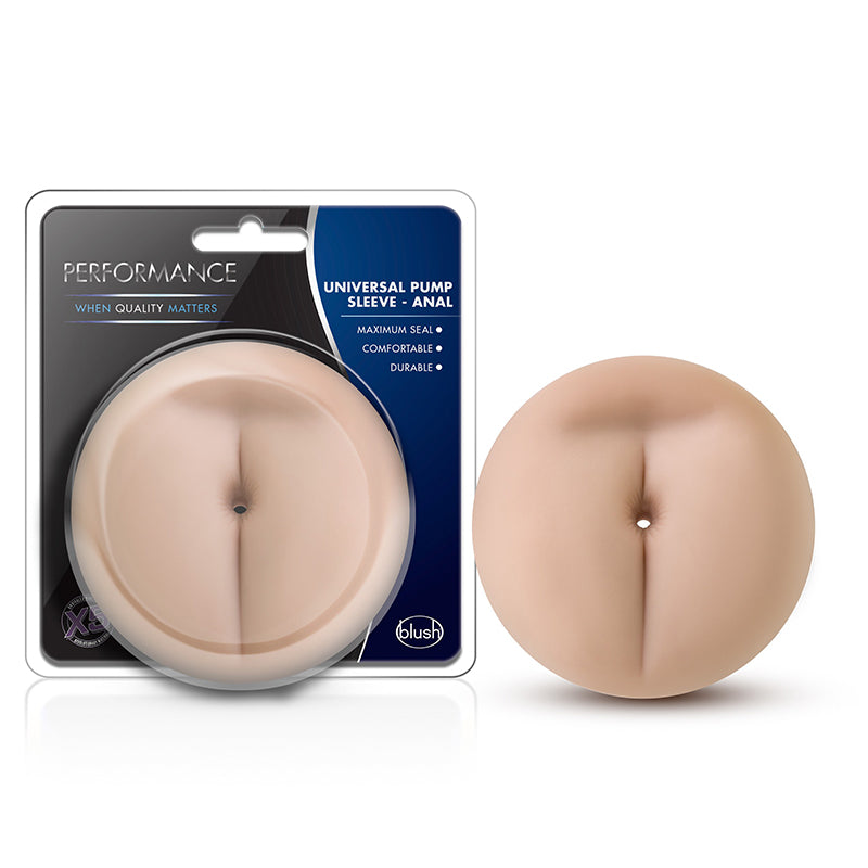 Blush Performance Universal Pump Sleeve Anal Beige-Pinkfoxxx