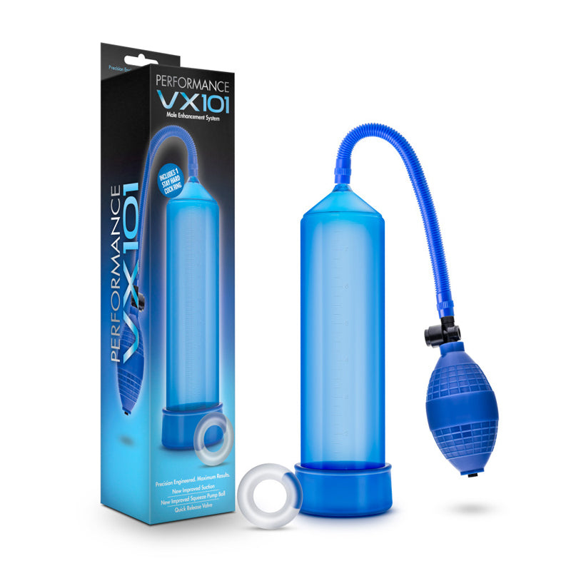 Blush Performance VX101 Male Enhancement Pump Blue-Pinkfoxxx