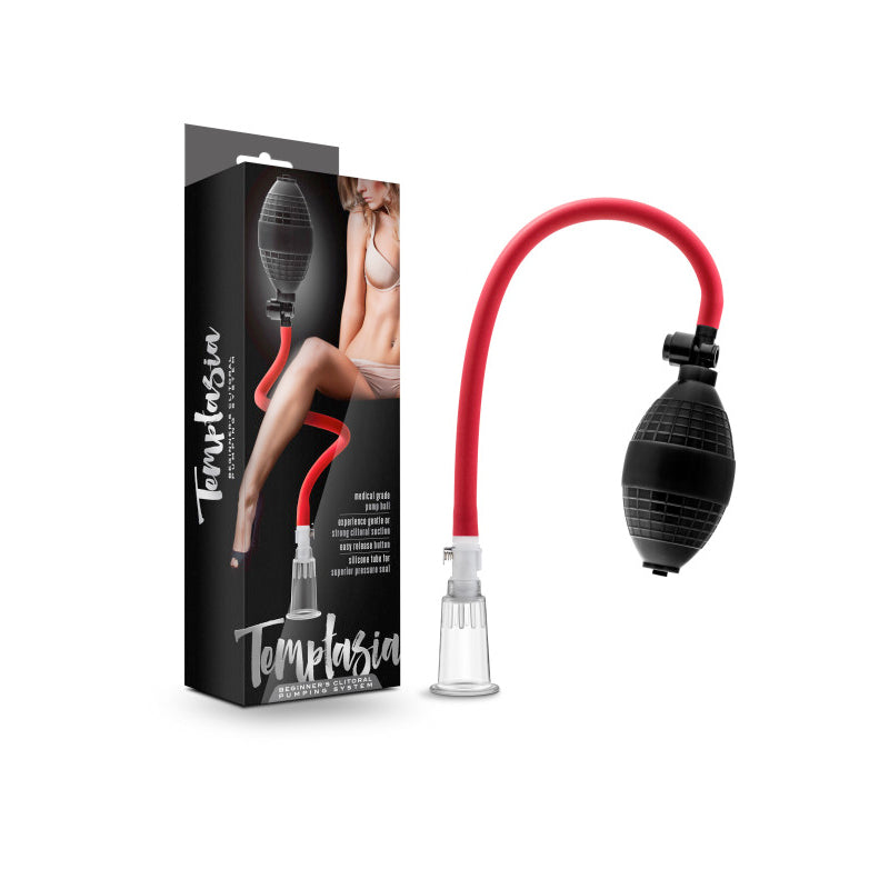 Blush Temptasia Beginner's Clitoral Pumping System Black-Pinkfoxxx