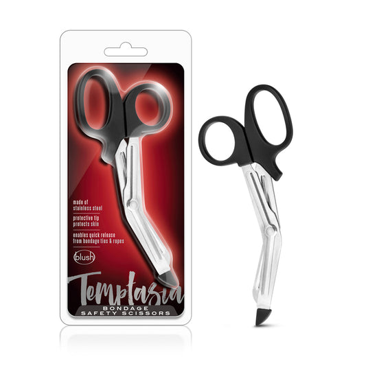 Blush Temptasia Bondage Safety Scissors Black-Pinkfoxxx