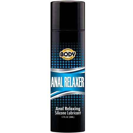 Body Action Anal Relaxer Silicone Lube 1.7oz-Pinkfoxxx