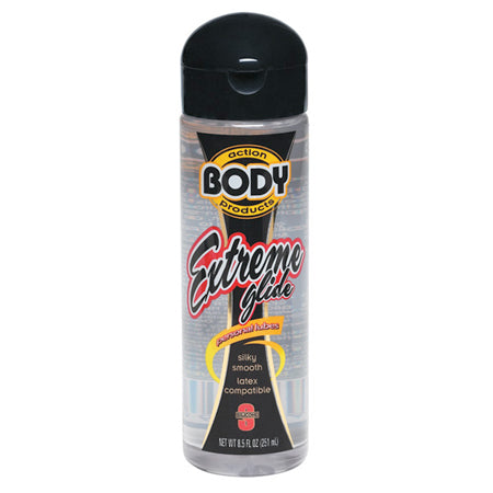 Body Action Extreme Glide Silicone Lubricant 8.5 fl oz-Pinkfoxxx